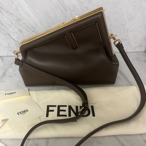 Fendi Handbags - Fendi First Bag Leather Midi - NWT